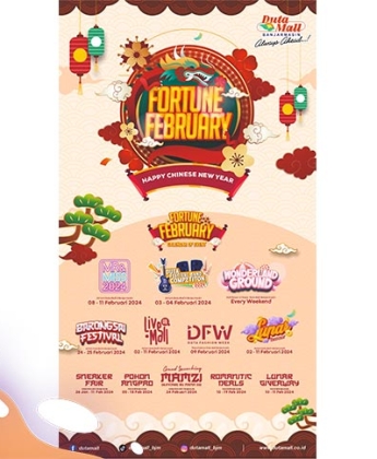 Calendar of Event Duta Mall Banjarmasin Bulan Februari 2024